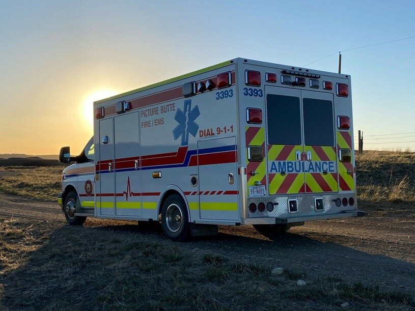 Picture of an ambulance