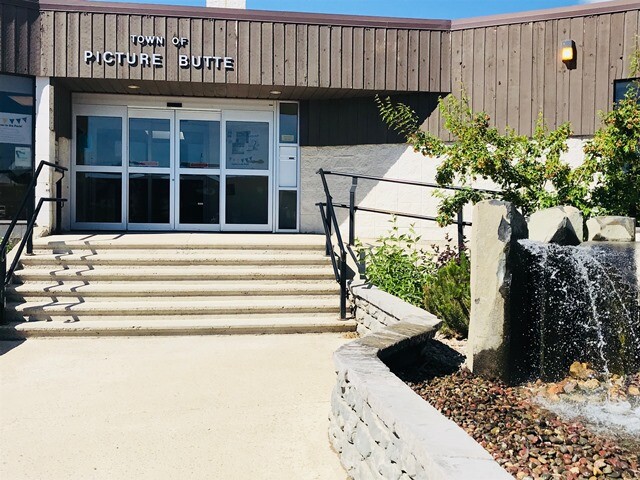 A picture of the Picture Butte town office